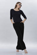 Premium Viscose Lycra inner T-shirt | High-Stretch 4-Way Elasticity