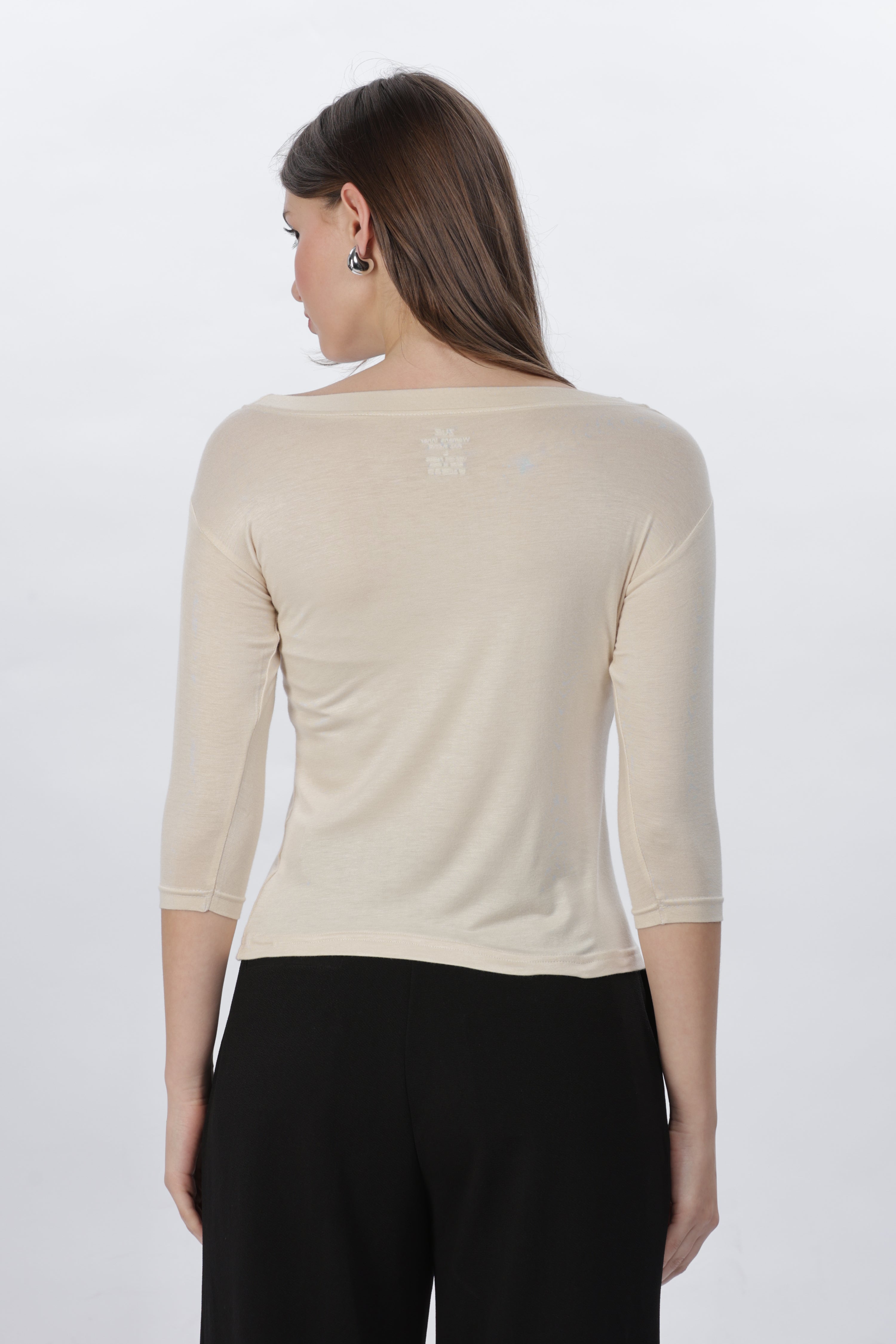 Premium Viscose Lycra inner T-shirt | High-Stretch 4-Way Elasticity