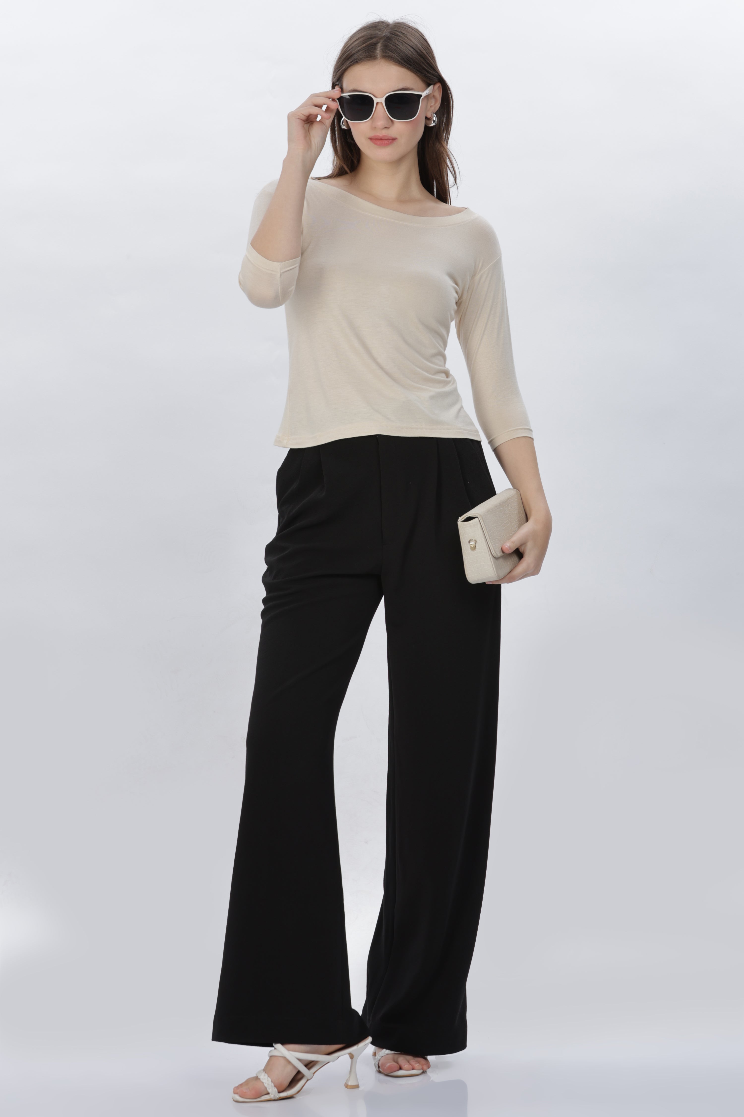 Premium Viscose Lycra inner T-shirt | High-Stretch 4-Way Elasticity