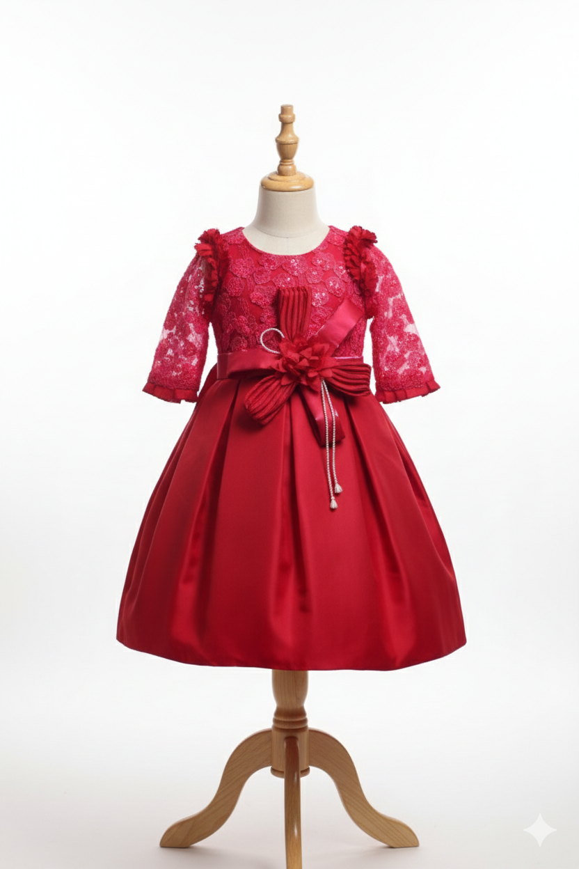 garangao red gown, Garangao in timeless elegance with our Garangao Special Edition girls