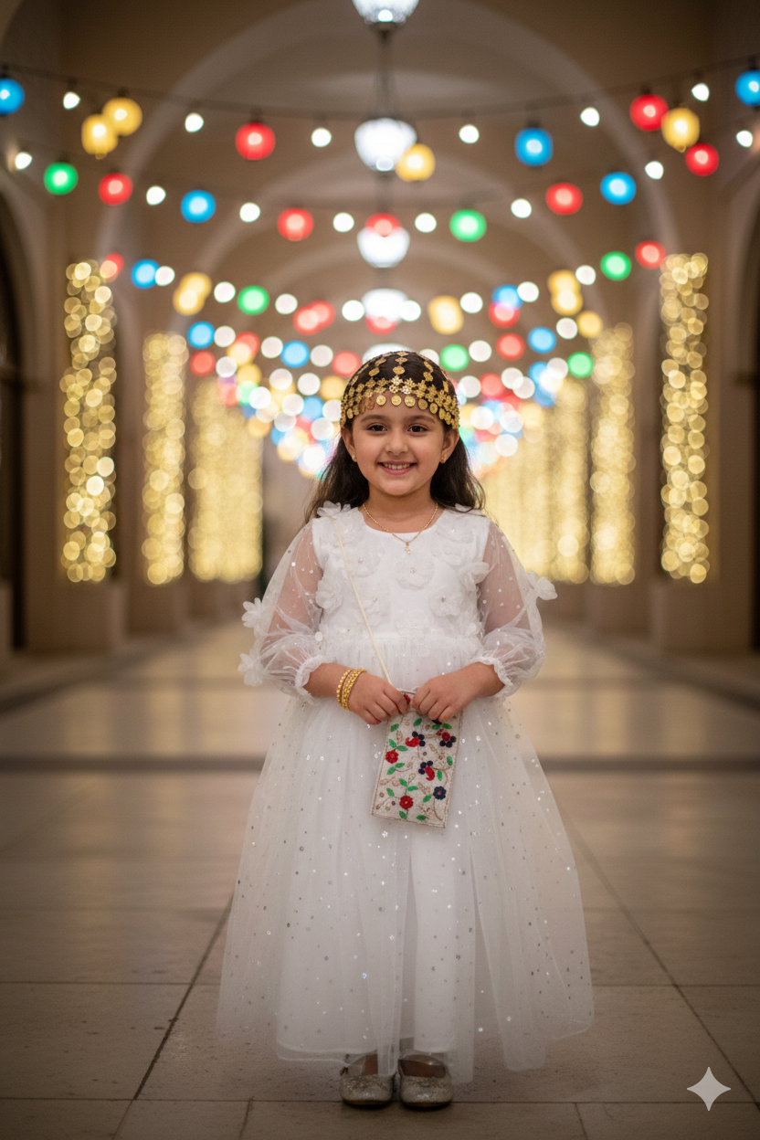 Radiate in White: Timeless Elegance for Garangao Night