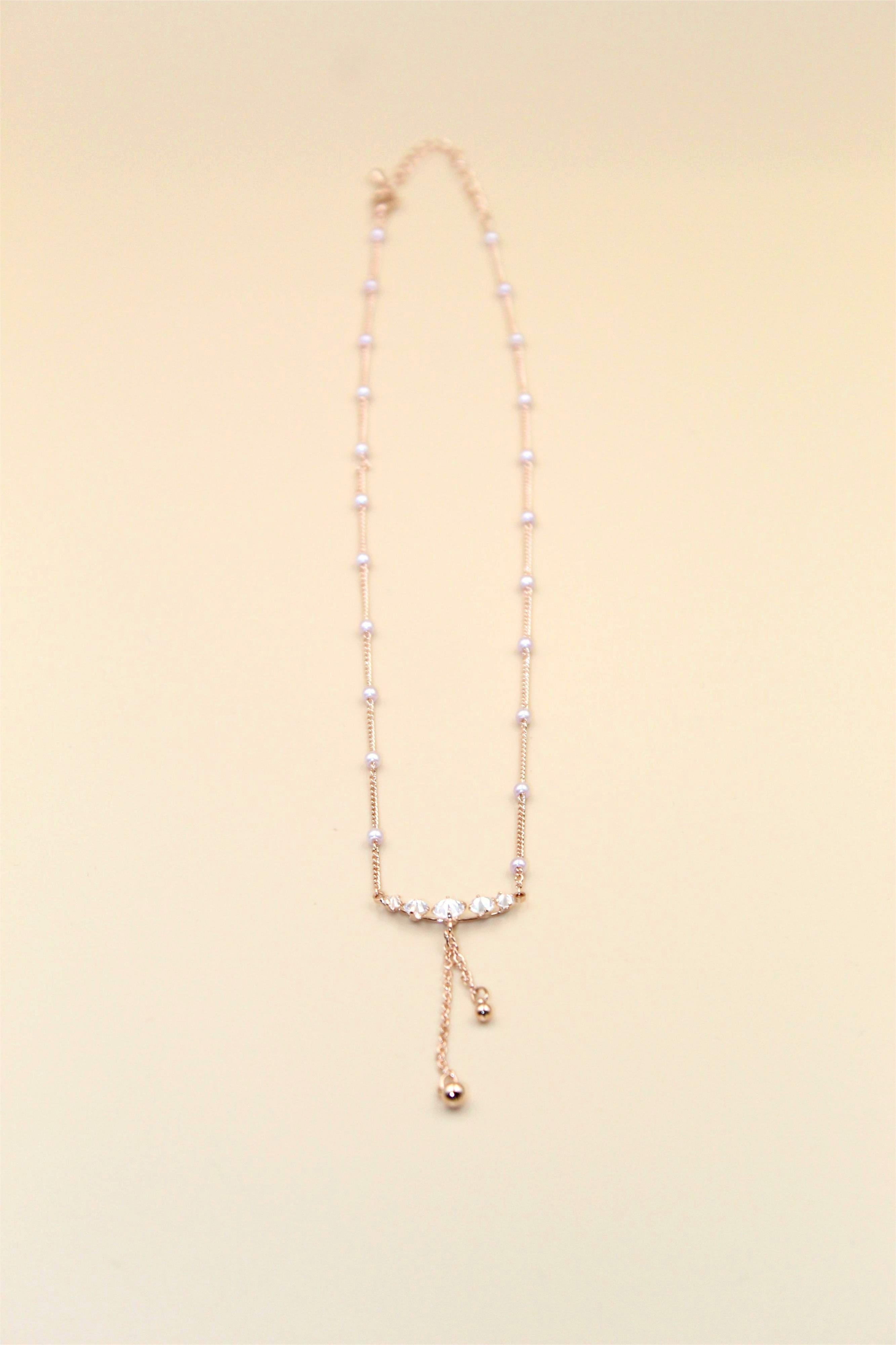 Anti-Tarnish Gold-Plated Pearl Drop Necklace