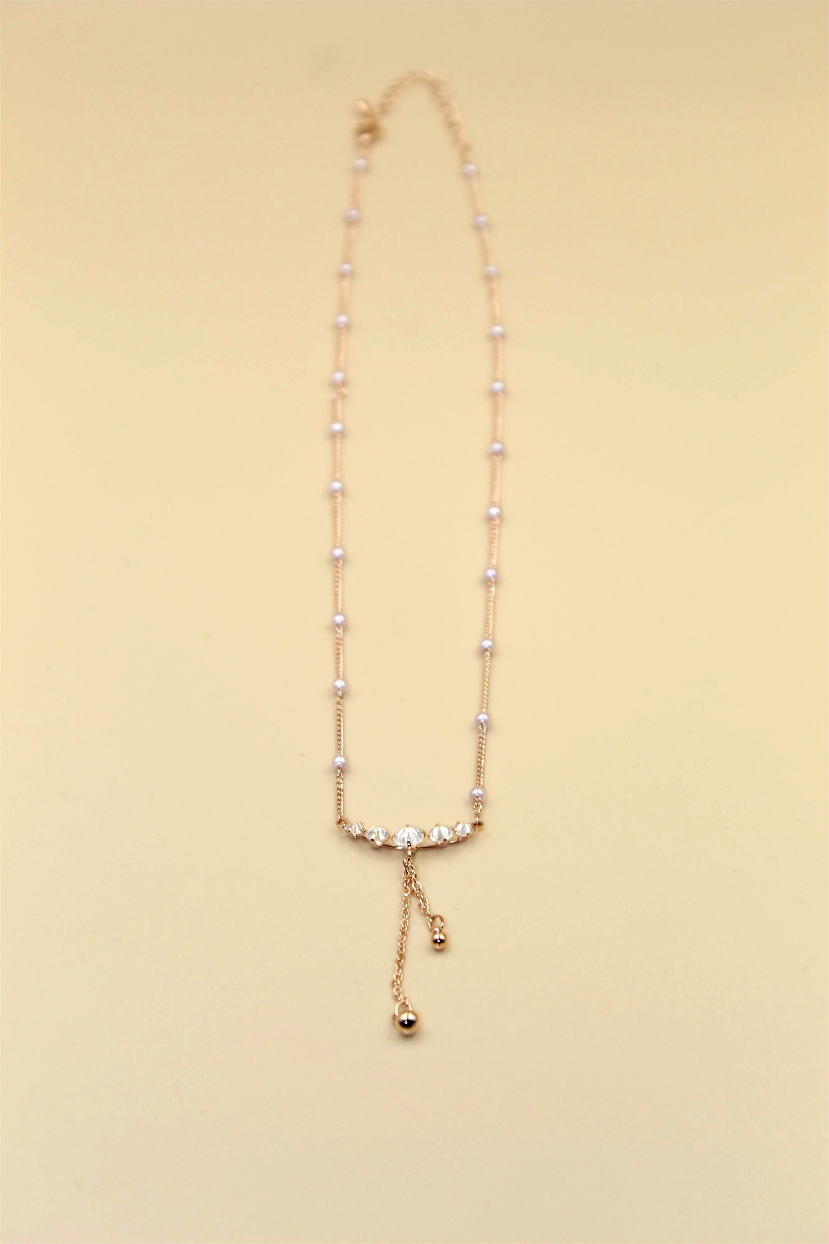 Elegant Anti-Tarnish Gold-Plated Pearl Drop Necklace