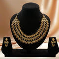 Premium Gold Tone Necklace with Earrings – Special Occasion Jewelry