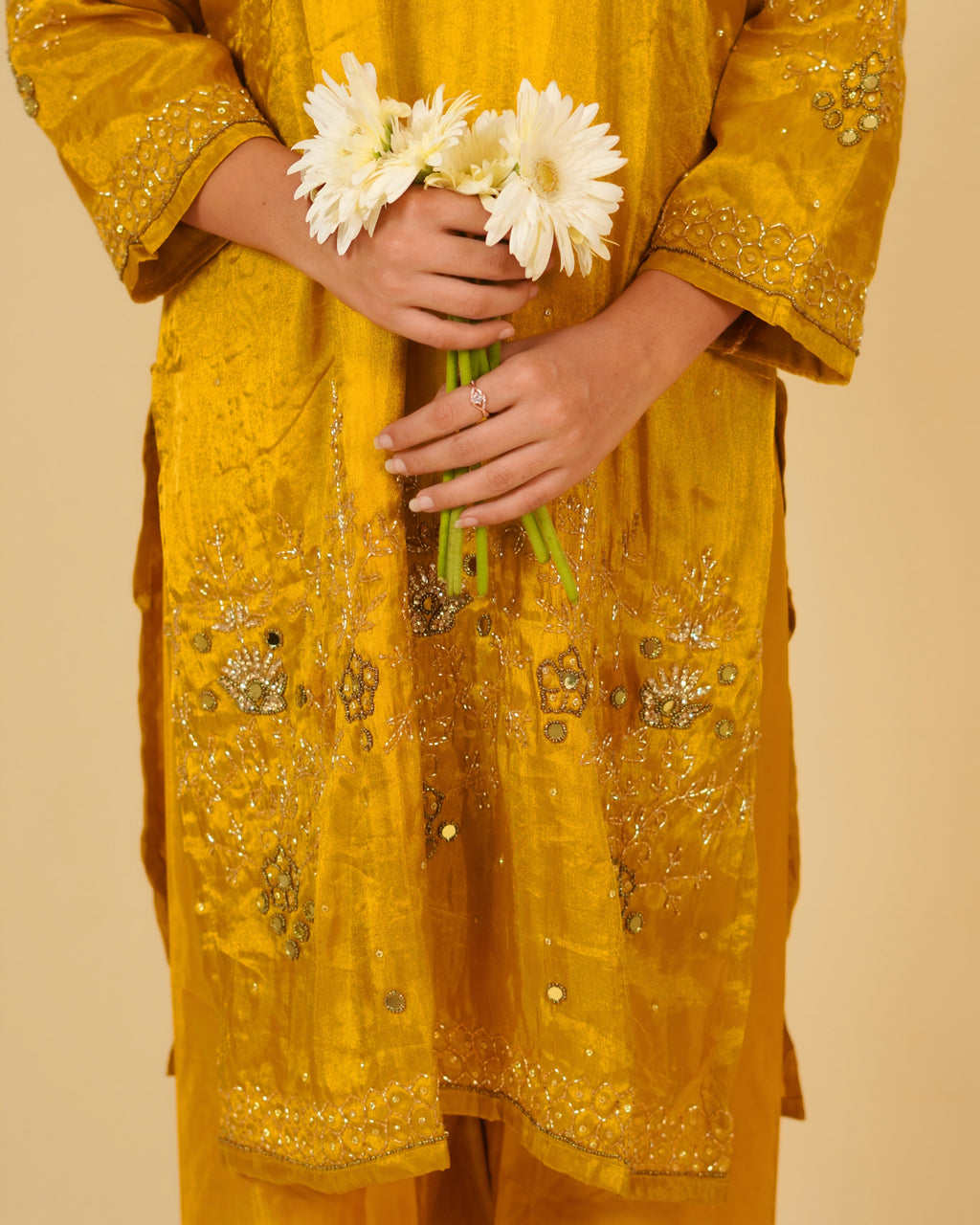 STYLISH TUNIC WITH EMBROIDERY