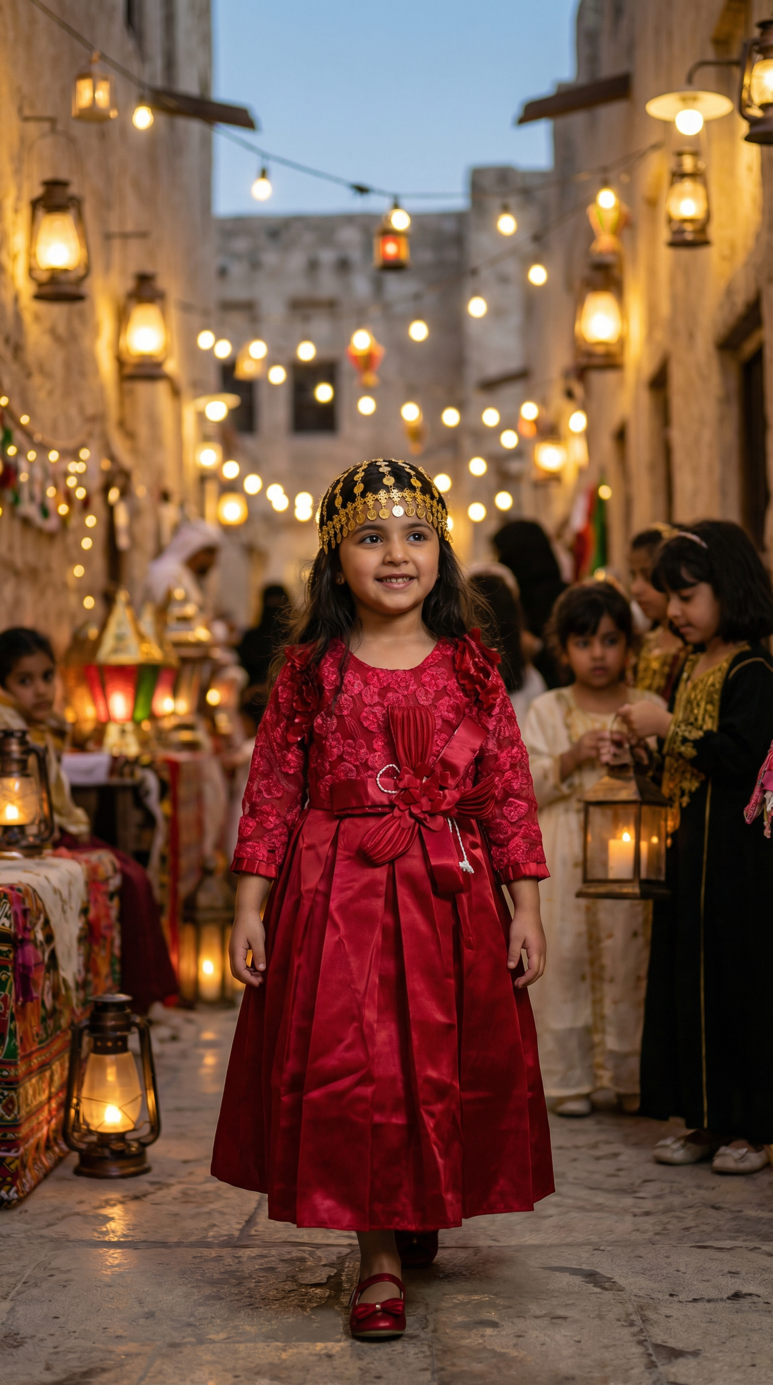 garangao red gown, Garangao in timeless elegance with our Garangao Special Edition girls