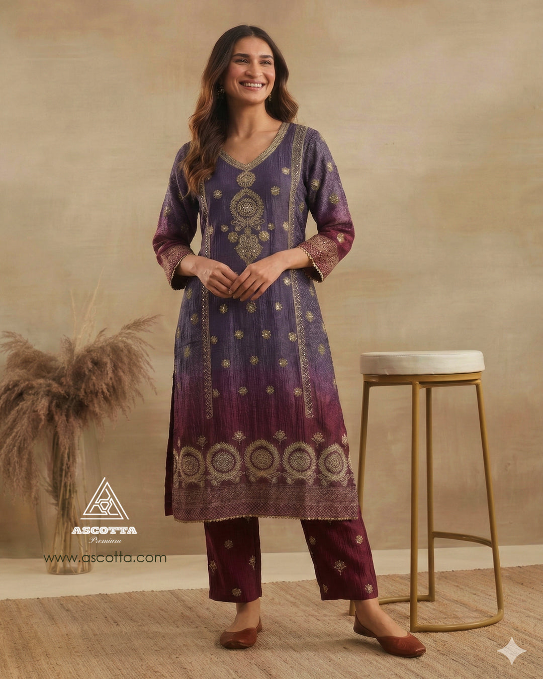 Elegant Ethnic Kurta Set – Premium Traditional Wear for Women