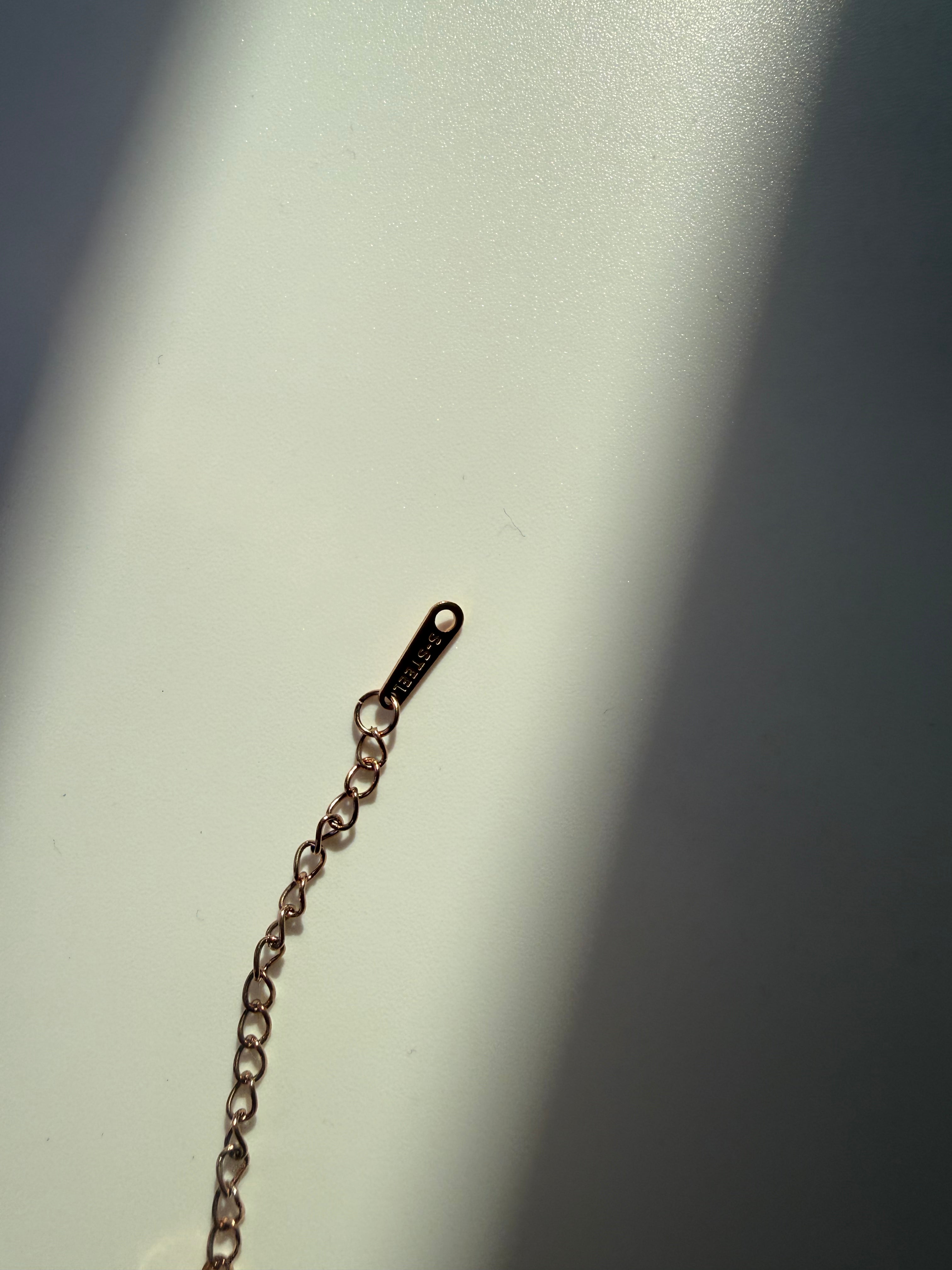 Anti-Tarnish Heart Charm necklace